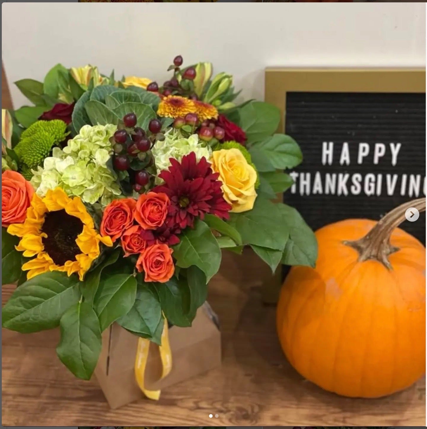 The Thanksgiving Bouquet